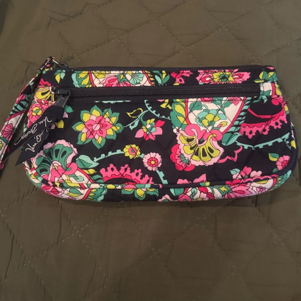 Vera Bradley Phone Wristlet in a Petal Paisley print